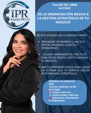 De la organización básica ala gestión estratégica de tu negocio